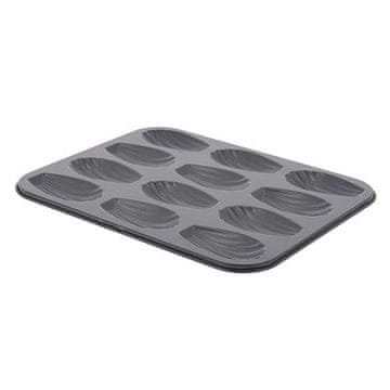 de Buyer Posuda za pečenje 4710.12, madeleine mold, 6 pcs, iron, non-stick surface