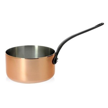 de Buyer Lonac od nehrđajućeg čelika 6460.12, copper saucepan, cast iron handle, not suitable for induction, diameter 12 cm