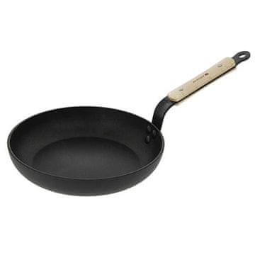 de Buyer Tava s neprianjajućim dnom 8780.24, Choc B BOIS, non-stick, 24 cm