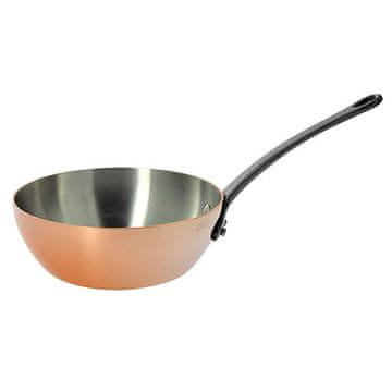 de Buyer Tava 6336.20, PRIMA MATERA, deep, cast iron handle, for all hobs, diameter 20 cm, height 7.2 cm, volume 1.7 L