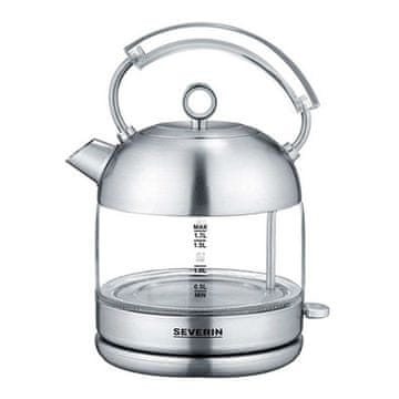 Severin Čajnik WK 3459, retro, glass, 1.7 L