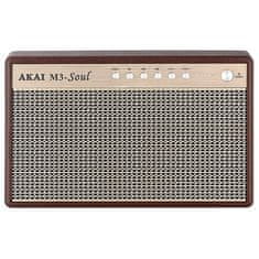 Akai Bluetooth zvučnik Speaker M3 SOUL, Coffe