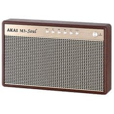 Akai Bluetooth zvučnik Speaker M3 SOUL, Coffe
