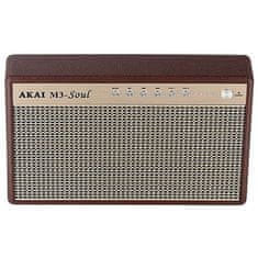 Akai Bluetooth zvučnik Speaker M3 SOUL, Coffe