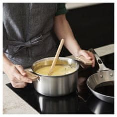 de Buyer Set tava 3661.03 LOQY, 3 pcs saucepans 16/20/24 cm, 1 pc removable handle, volume 1.3/2.5/4.1 L, stainless steel, curved edge