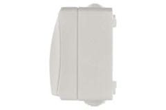 EMOS Prekidač A1398.4 Wall switch No. 5 IP54, 2 buttons