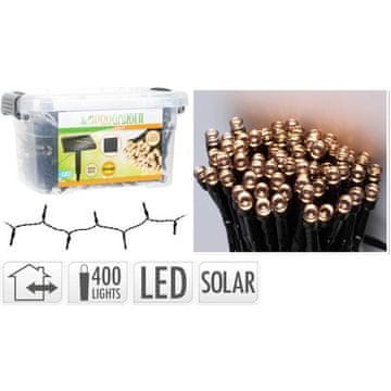 HOMESTYLING Solarni svjetlosni lanac KO-DX9520010 LED PARTY 400 LEDs