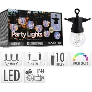 ProGarden Laki lanac KO-LE2100100 LED PARTY 10 bulbs 7.5m