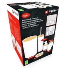 Alpina Kupaonski pribor ED-212686 Bathroom and toilet accessories set of 6 pieces