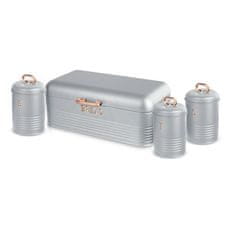 Berlingerhaus Posuda za kruh i set staklenki BH-6755 4 pcs Moonlight Edition
