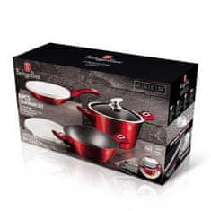 Berlingerhaus Set posuđa BH-7046 6 pcs Burgundy Metallic Line