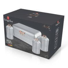 Berlingerhaus Posuda za kruh i set staklenki BH-6755 4 pcs Moonlight Edition