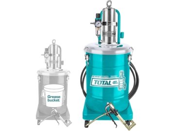 Total Pištolj za mast THT118452, air, 45L, industrial