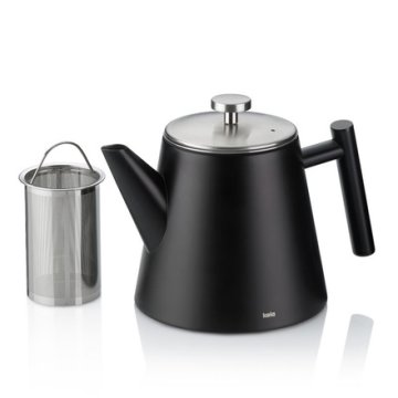 Kela Vrč KL-11357 Modena stainless steel 18/10 black 15.0cm 11.5cm 1.0l