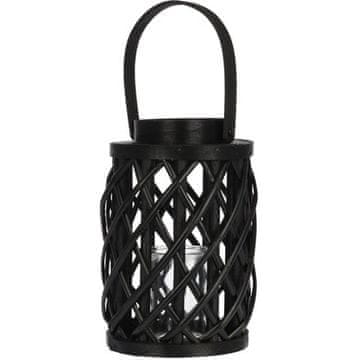 ProGarden Lanterna sa svijećom KO-438900070 25 cm black willow