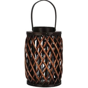 ProGarden Lanterna sa svijećom KO-438900050 30 cm brown willow