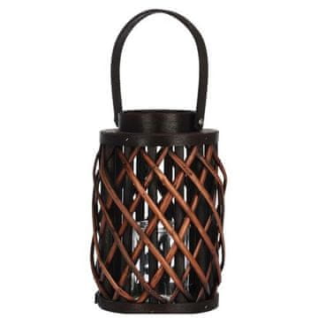 ProGarden Lanterna sa svijećom KO-438900040 25 cm brown willow