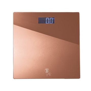 Berlingerhaus Osobna vaga BH-9353 Digital 150 kg Metallic Line Rose Gold Edition