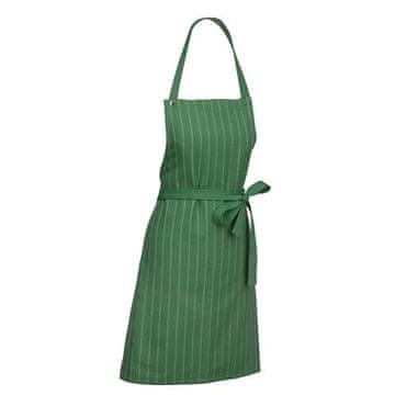 Kela Pregača KL-12815 Cora 100% cotton light green/green stripes 80.0x67.0cm