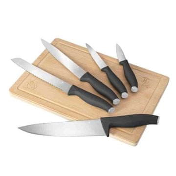 Berlingerhaus Set noževa BH-2961 with cutting board 6 pcs Anthracite Collection