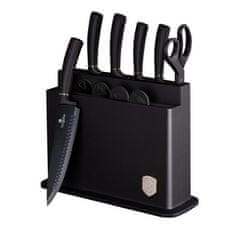 Berlingerhaus Set noževa BH-2492 with non-stick coating 11 pcs in a stand Matte Black Collection