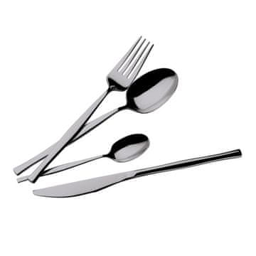 Berlingerhaus Set pribora za jelo BH-3066 nehrđajući čelik 24 kom polirano crno