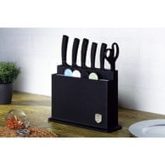 Berlingerhaus Set noževa BH-2492 with non-stick coating 11 pcs in a stand Matte Black Collection