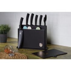 Berlingerhaus Set noževa BH-2492 with non-stick coating 11 pcs in a stand Matte Black Collection