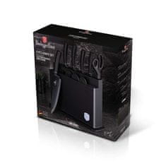 Berlingerhaus Set noževa BH-2492 with non-stick coating 11 pcs in a stand Matte Black Collection