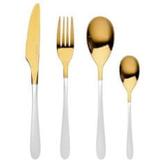 Bergner Set pribora za jelo BG-45150-WH stainless steel 16 pcs Lisboa white