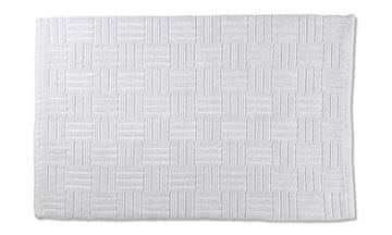 Kela Prostirka za kupanje KL-23527 Leana 100x60 cm cotton white