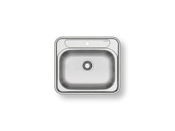 PYRAMIS Kuhinjski sudoper od nehrđajućeg čelika ATRIA stainless steel smooth