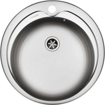 PYRAMIS Kuhinjski sudoper od nehrđajućeg čelika KIBA 485mm 1 1/2 (100053701)