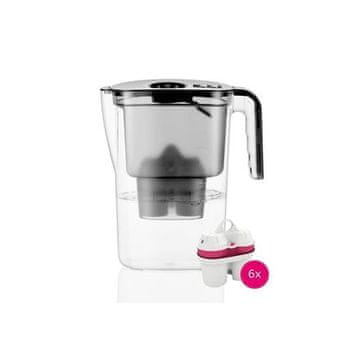 BWT Vrč za filtriranje VIDA MEI black, 2.6l + 6x filter