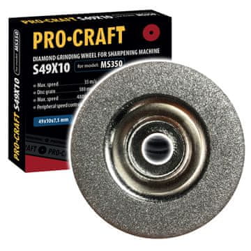 Procraft Brusni kotač za oštrač noževa S49X10 /MS350