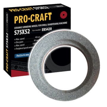 Procraft Brusni kotač za brusilicu S75X52 /EBS420