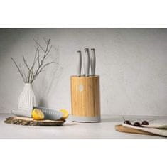 Berlingerhaus Set noževa BH-2755 with stand BAMBOO 6 pcs Sahara Collection