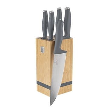 Berlingerhaus Set noževa BH-2969 with stand BAMBOO 6 pcs Aspen Collection