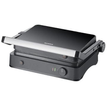 Severin Kontaktni roštilj KG 2398, multifunctional, ceramic plates with non-stick surface. temperature control, 1800 W