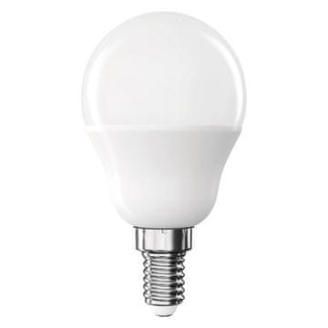 EMOS LED žarulja ZQ1E43 Classic Mini Globe / E14 / 6.5 W (60 W) / 806 lm / neutral white