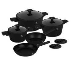 Berlingerhaus Set posuđa BH-8197 10 ks Matte Black Collection