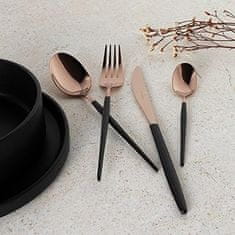 Berlingerhaus Set pribora za jelo BH-3073 24 pcs stainless steel mirror Black Rose Collection