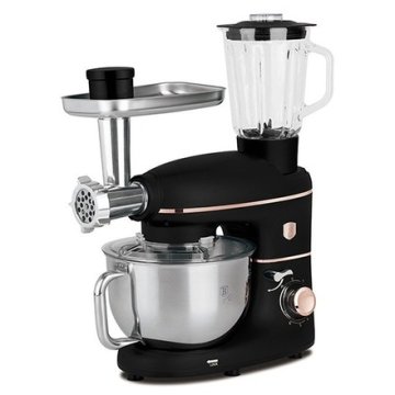 Berlingerhaus Kuhinjski robot BH-9534 with grinder and blender 1500 W Black Rose Collection