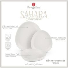 Berlingerhaus Set tanjura za večeru BH-10020 18 pcs Sahara Collection