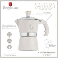 Berlingerhaus Aparat za espresso BH-8571 3 cups Sahara Collection