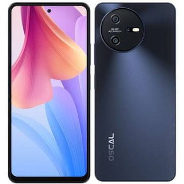 Oscal Mobilni telefon TIGER 12 12+256GB Cloudwing Grey