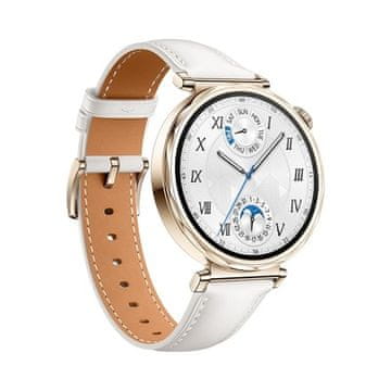 Huawei Pametni sat Watch GT 5 41mm - Gold + White Composite Leather Strap