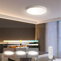 Immax Stropna svjetiljka 07251L NEO LITE SEMPLICI Smart white 40cm 36W 2736 lm Tuya WiFi BEACON