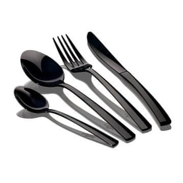 Berlingerhaus Set pribora za jelo BH-3080 24 pcs stainless steel mirror Black Collection