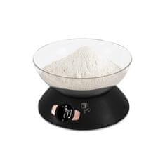 Berlingerhaus Kuhinjska vaga BH-9620 with Black Rose Collection bowl